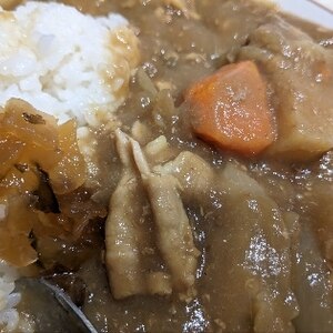 新じゃがいものカレー